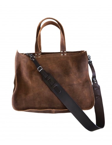 B15 STRAP TOTE W/TOP ZIPPER & INTERIOR POCKET Fin de série