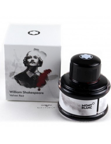 Montblanc William Shakespeare Velvet Red 35ml Ink - VAULT KEPT l'évolution des habitudes 