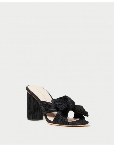 Penny Black Pleated Bow Heel Par le système avancé 