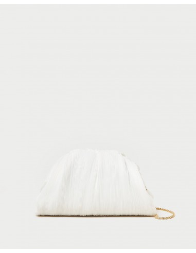 Bailey Pearl Pleated Dome Clutch En savoir plus