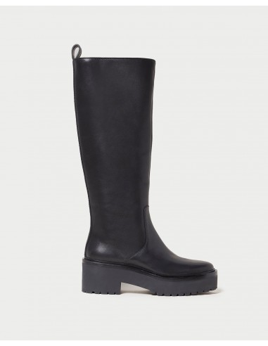 Carlee Black Tall Lug Boot Toutes les collections ici