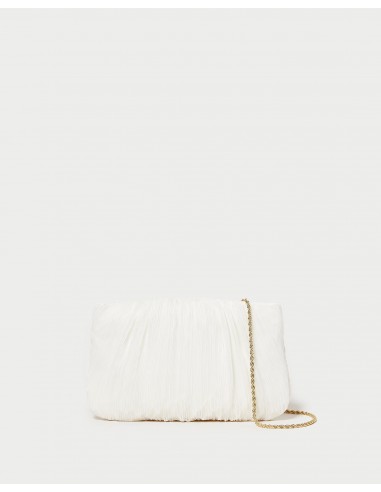 Brit Pearl Flat Pleated Clutch Paris Déstockage Promo