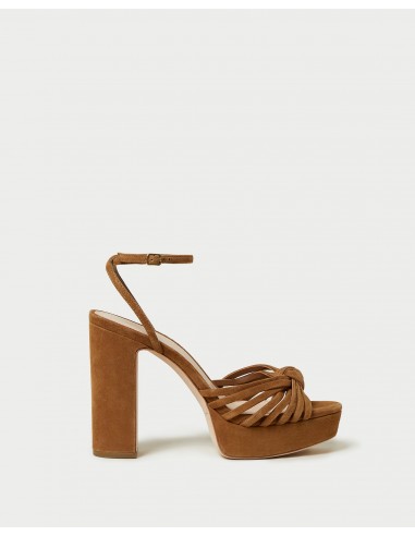 Rivka Cacao Knot Platform Sandal les ligaments