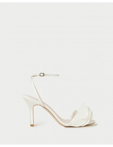 Estella Pearl Ruffle Heeled Sandal 2024