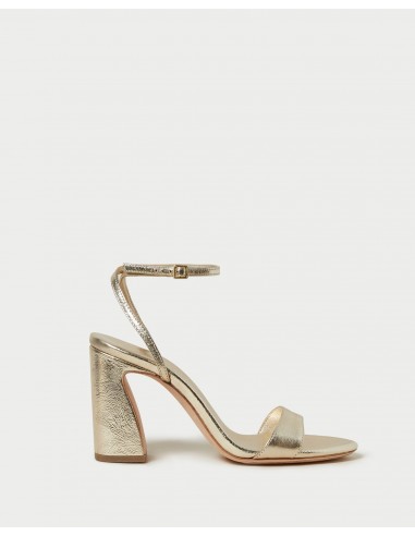 Malia Champagne Curved-Heel Sandal prix pour 