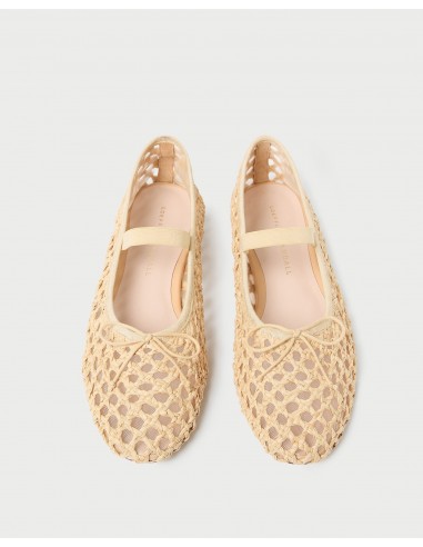 Leonie Natural Crochet Ballet Flat Vous souhaitez 