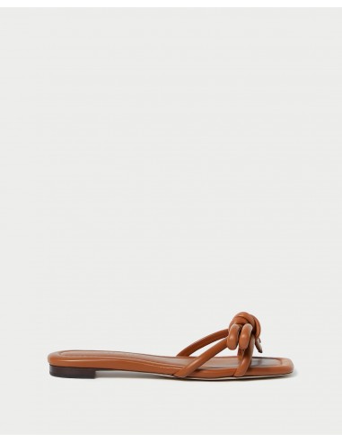 Hadley Timber Brown Bow Sandal le des métaux précieux