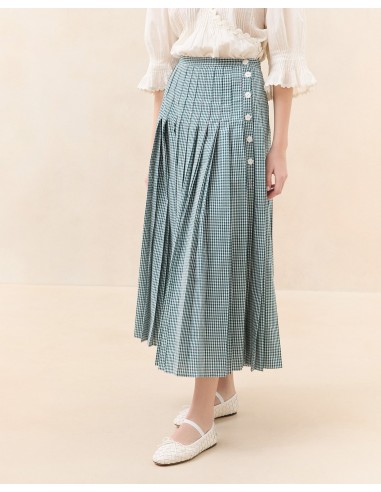 Emlyn Pleated Skirt le des métaux précieux