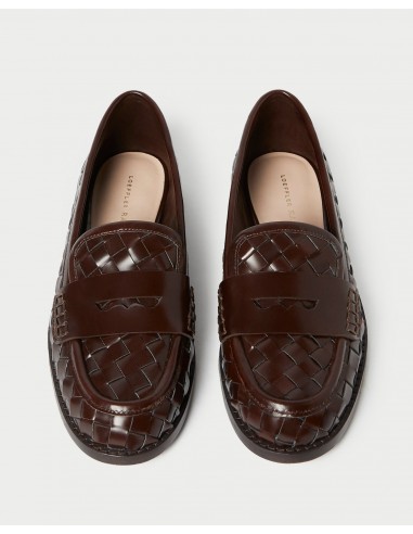 Rachel Espresso Woven Loafer Venez acheter