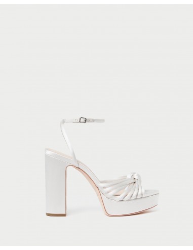 Rivka Cream Knot Platform Sandal Livraison rapide