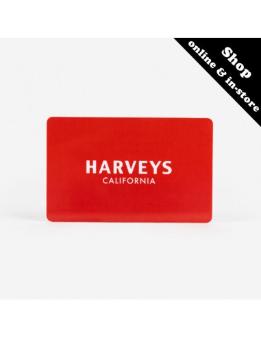 Harveys Logo / Physical Gift Card (Card will be mailed) Comparez et commandez 