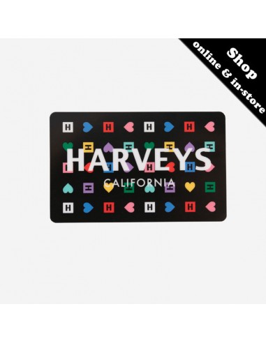 Harveys Monogram / Physical Gift Card (Card will be mailed) Fin de série