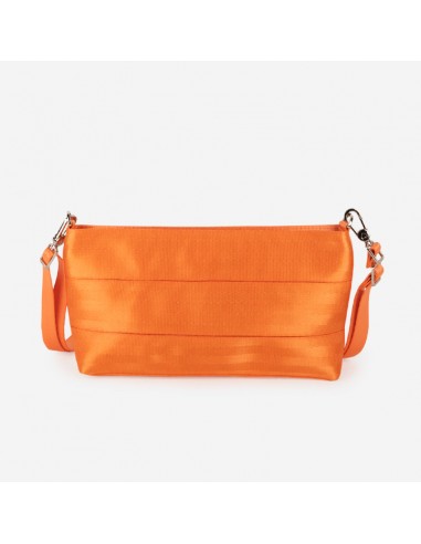 Convertible Clutch / Orange brillant des détails fins