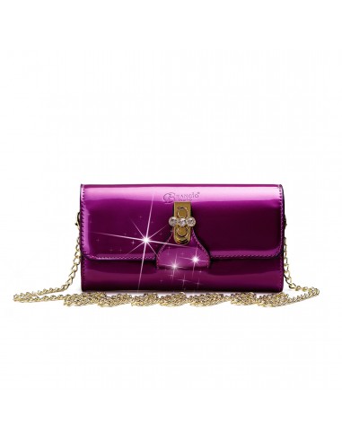 Tri-Star Eveningl Clutch Crossbody Bag with Chain Strap à prix réduit toute l'année