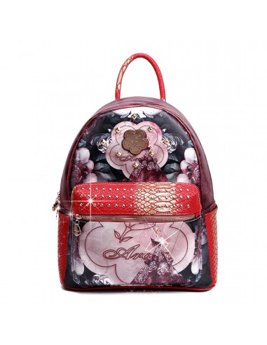 Queen Arosa Backpack with Multiple Pockets basket pas cher