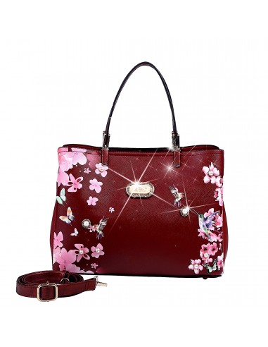 Hummingbird Vintage Sugar Scratch & Stain Resistant Top-Handle Bag En savoir plus