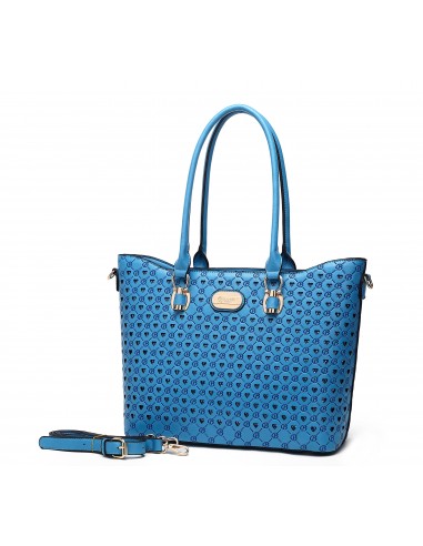 Millionaire Queen Double Layer Crystal Engraved Tote Toutes les collections ici