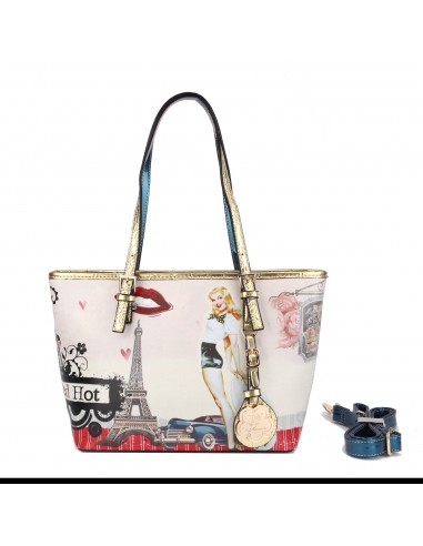 Retro Rebel Satchel Graphic Tote Bag Voir les baskets