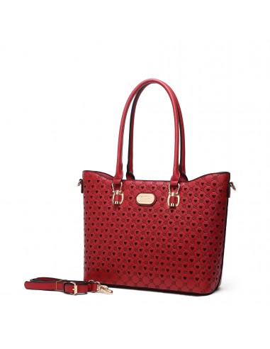 Millionaire Queen Double Layer Crystal Engraved Tote +Wallet 50-70% off 