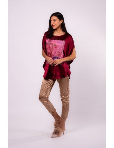 Parisian Dreams Silk Tunic - Bordeaux Romance sélection de produits