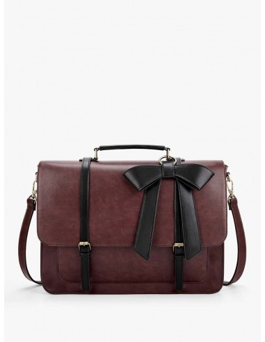 Cocoa Truffle Ecosusi Classic Bow Briefcase 2 - 3 jours ouvrés.