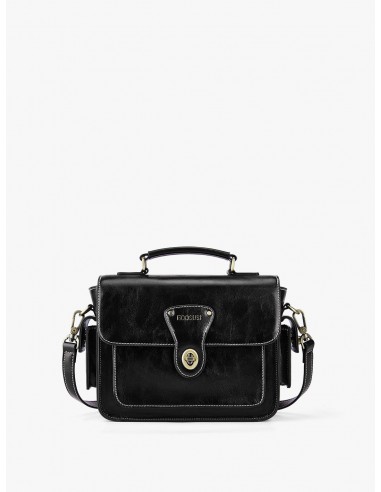 Alison Vintage Vegan Leather Crossbody Bag Véritable concentré