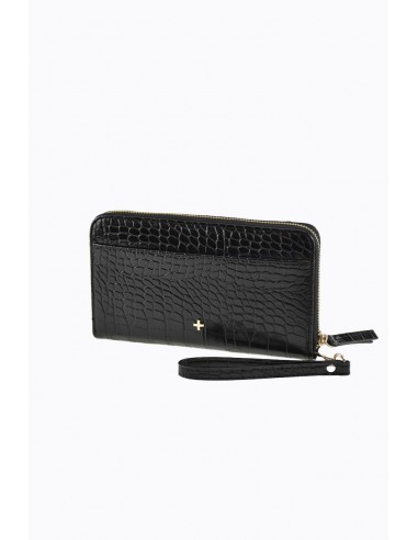 Madeline - Black Croc solde