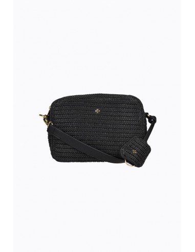 Rara - Black Faux Raffia france