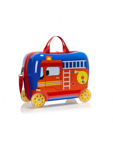 Fire Truck Kids Ride-on Carry-on Luggage hantent personnes