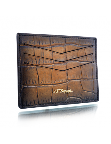 S.T. Dupont Atelier Le Grand Card Holder - Brown votre