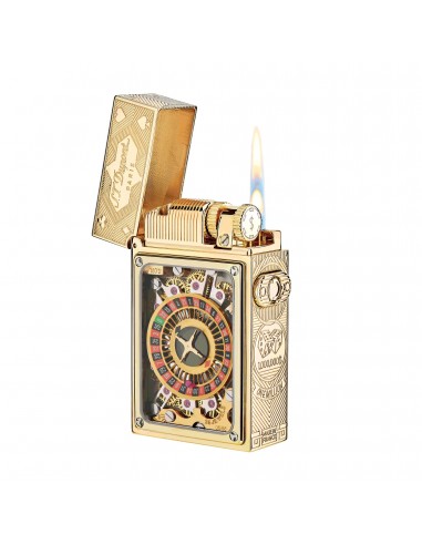 S.T. Dupont Golden Casino Pocket Complication Lighter - Special Order store