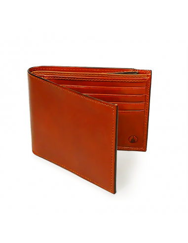 Sierra Italian Leather Billfold - Cognac de l' environnement