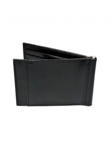 Sierra Italian Leather Money Clip Wallet - Black online